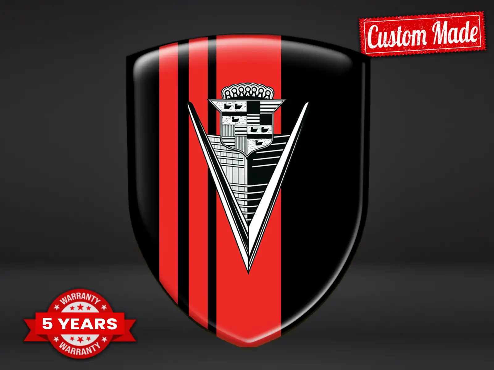 Cadillac Etiqueta Impermeable Deporte Personalizable Estilo Minimal